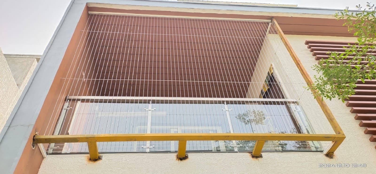 Sky Shield Safety Nets & Invisible Grills Luxury Apartment Balcony Invisible Grills T. Nagar, Chennai